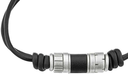 Lederarmband mit Beads - s.Oliver Jewelry Modell: 2038007