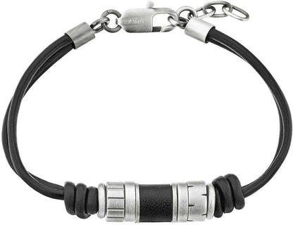 Lederarmband mit Beads - s.Oliver Jewelry Modell: 2038007