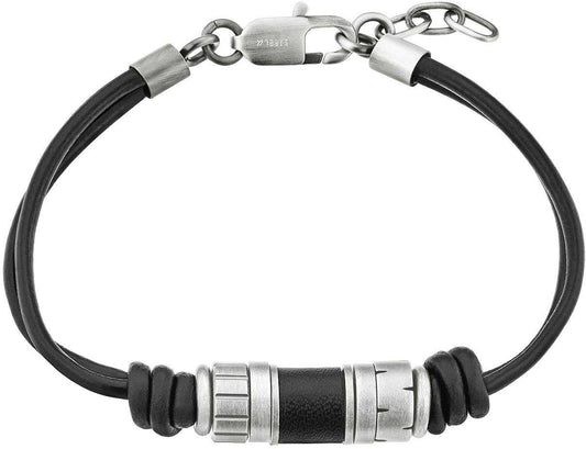 Lederarmband mit Beads - s.Oliver Jewelry Modell: 2038007