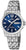 Festina Damenuhr mit blauem Zifferblatt und Edelstahlarmband, Zeitanzeige
