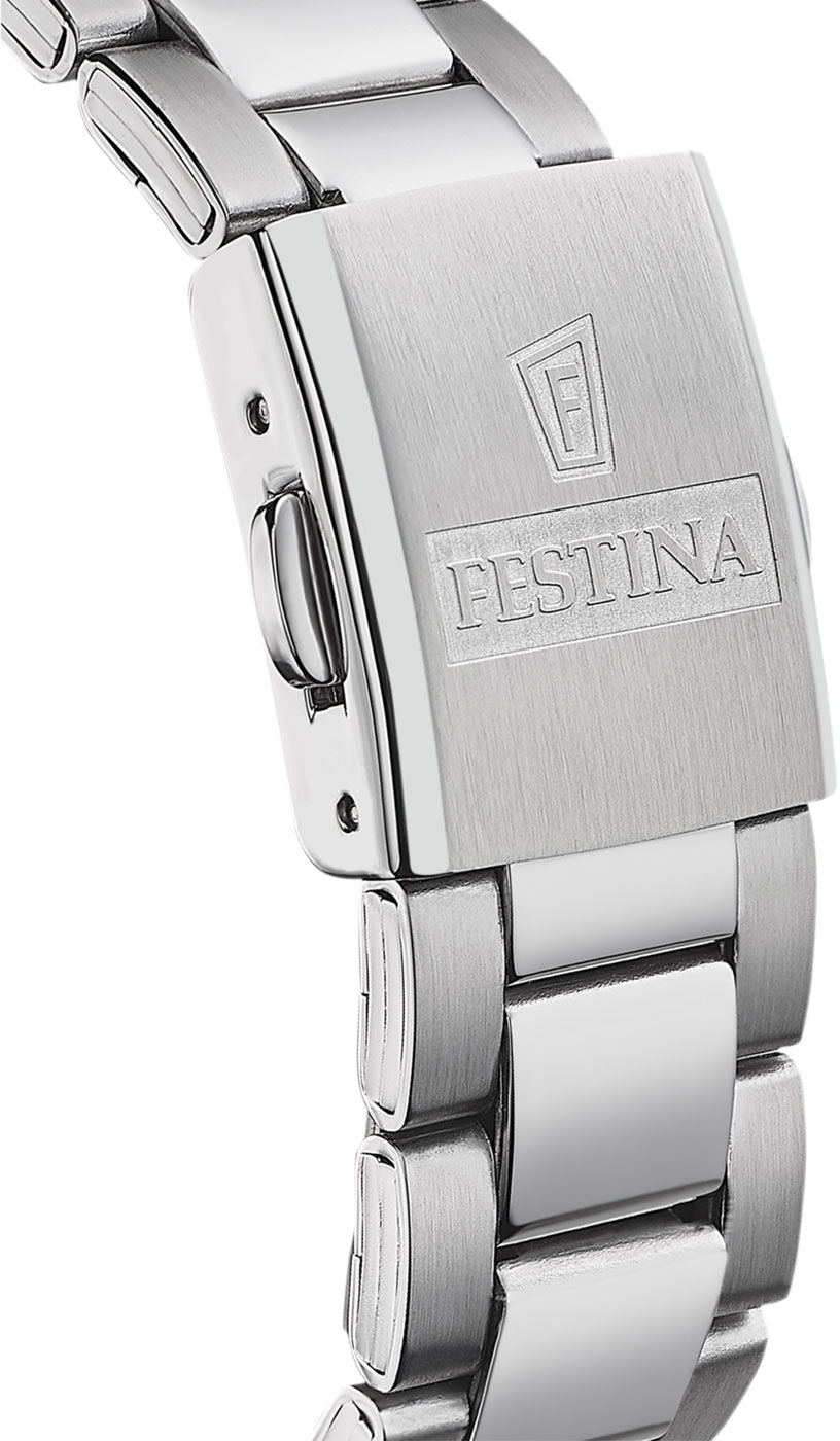 Festina Junior Collection F20457/1 Kinderuhr • Robustes Edelstahl • Weißes Zifferblatt