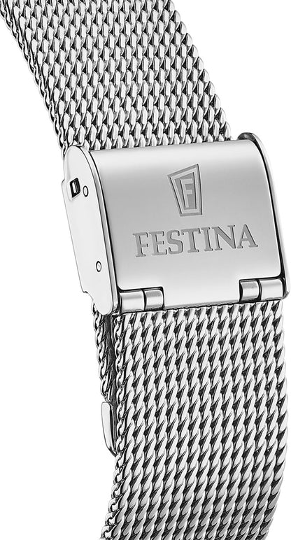 Festina Automatic F20475/1 Herren • Edelstahl • Saphirglas