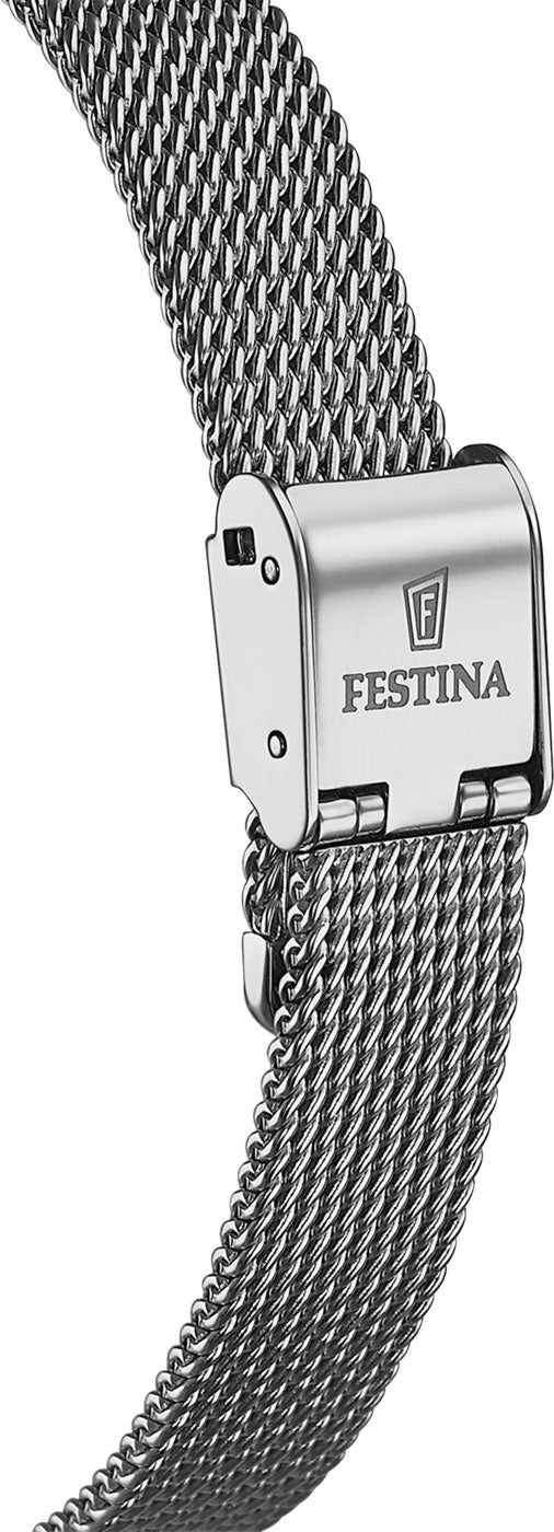Festina Mademoiselle F20494/3 Damenuhr • Swarovski-Kristalle • Edelstahl