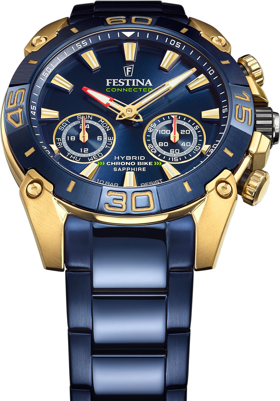 Festina Connected F20547/1 Herrenuhr • Saphirglas • Hybrid-Smartwatch