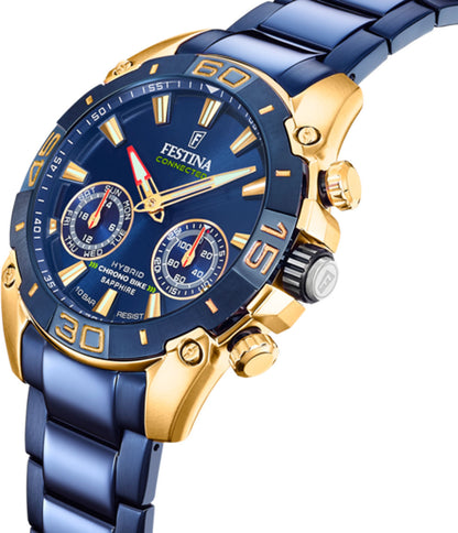 Festina Connected F20547/1 Herrenuhr • Saphirglas • Hybrid-Smartwatch