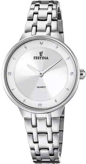 Festina Mademoiselle F20600/1 Damenuhr • Edelstahl • Elegantes Silber-Design