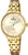 Festina Mademoiselle F20601/2 Damenuhr • Edelstahl Gold • 5 Bar Wasserdicht