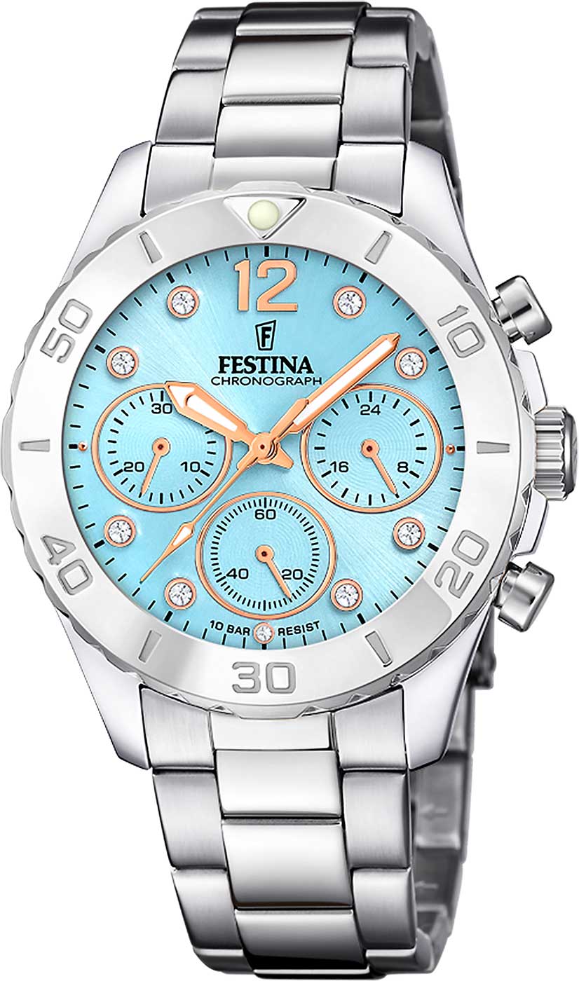 Festina Boyfriend F20603/4 Damenuhr • Elegantes Design • Edelstahl