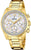 Festina Boyfriend Rainbow F20609/1 Damenuhr • Perlmutt-Zifferblatt • Goldfarbener Edelstahl