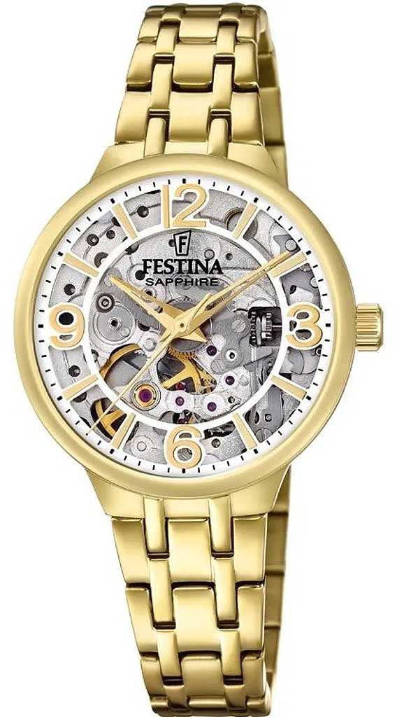 Festina Automatic Skeleton F20617/1 Damenuhr • Automatik • Saphirglas
