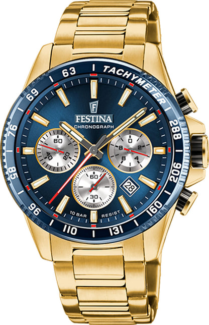 Herrenchronograph mit blauem Zifferblatt - Festina Modell: 20634_2