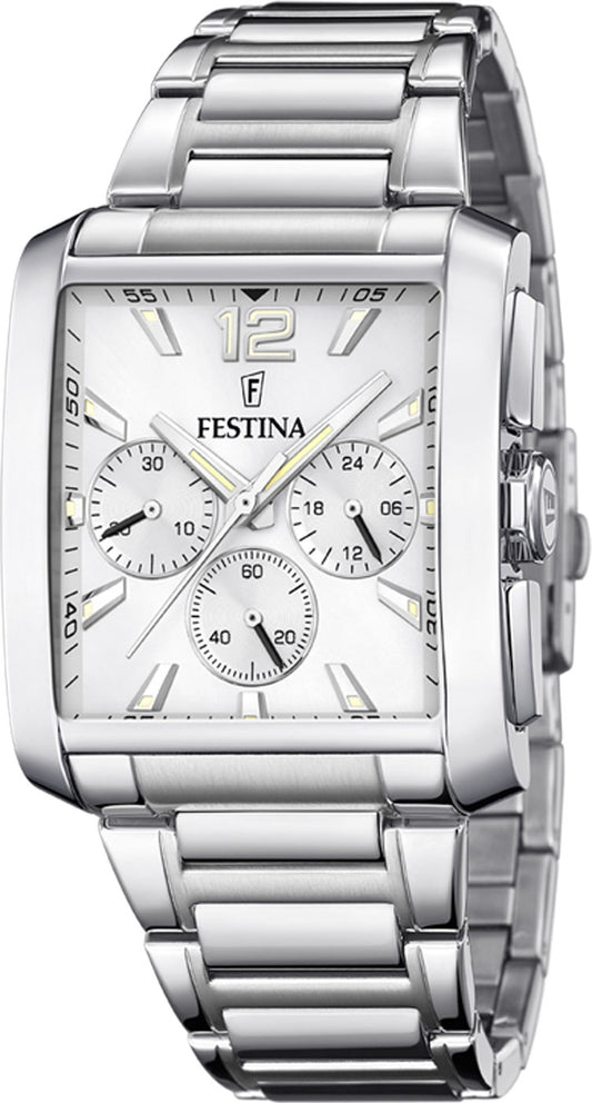 Herrenchronograph Edelstahl, eckig - Festina Modell: 20635_1