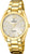 Festina Boyfriend F20640/1 Damenuhr • Präzises Quarzwerk • Gold-Optik