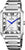 Festina On the Square F20677/1 Herrenuhr • Edelstahl • Chic