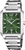 Festina On the Square F20677/5 Herrenuhr • Markantes Quadrat-Design • Grünes Zifferblatt