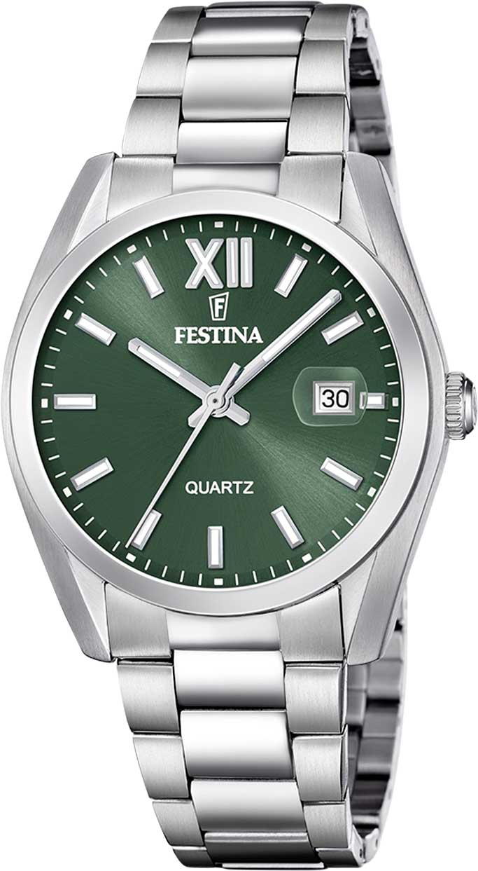 Herrenuhr - Datumsfenster mit Lupe - Festina Modell: 20707_5