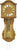 AMS Wanduhr 66x27x11 cm Holz • Mechanisches Uhrwerk • Pendeluhr
