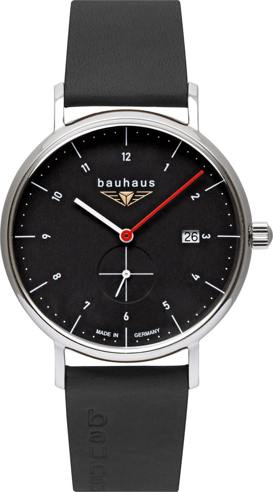 Bauhaus 2140-4 Herren Uhr • Made in Germany • K1 Sicherheitsglas