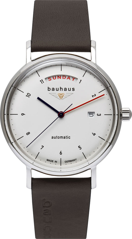 Bauhaus Automatic 2162-1 Herren Uhr • Wochentagsanzeige • Miyota Automatik