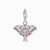 Thomas Sabo Charm Anhänger Modell: 2209-691-7 bunter Nachtfalter- 925 Sterlingsilber und Kaltemail