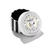 Runder Snoopy-Anhänger aus 925er Silber mit „Charm Club“ Aufdruck auf der Vorderseite