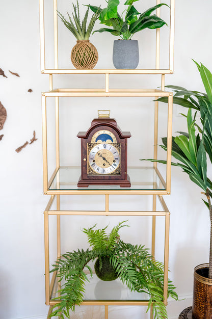 Tischuhr Nussbaum 4/4 Westminster - Hermle Modell: 22864-030340