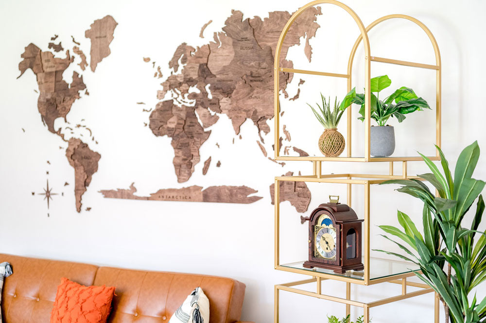 Tischuhr Nussbaum 4/4 Westminster - Hermle Modell: 22864-030340