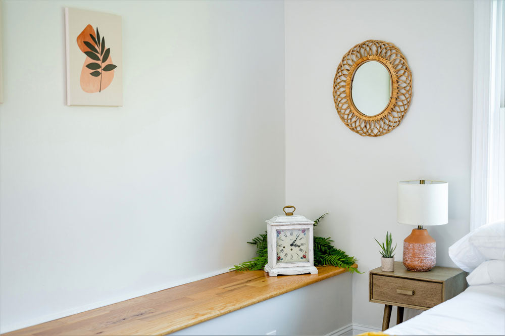 mechanische Tischuhr - Vintage Weiß - Hermle Modell: 22915-V60340