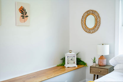 mechanische Tischuhr - Vintage Weiß - Hermle Modell: 22915-V60340