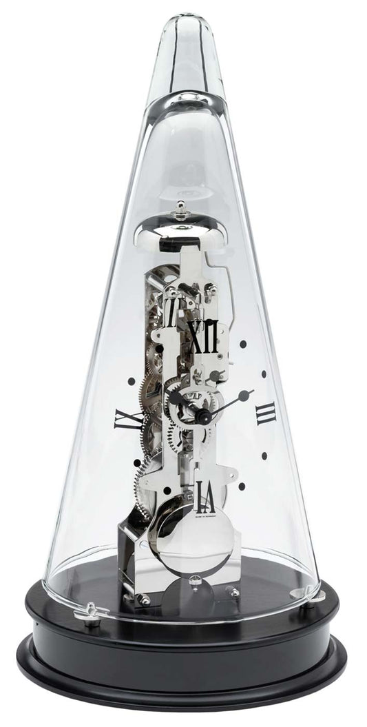 Hermle Tischuhr 35x18x18 cm Holz • Mechanisches Skelettwerk • Made in Germany