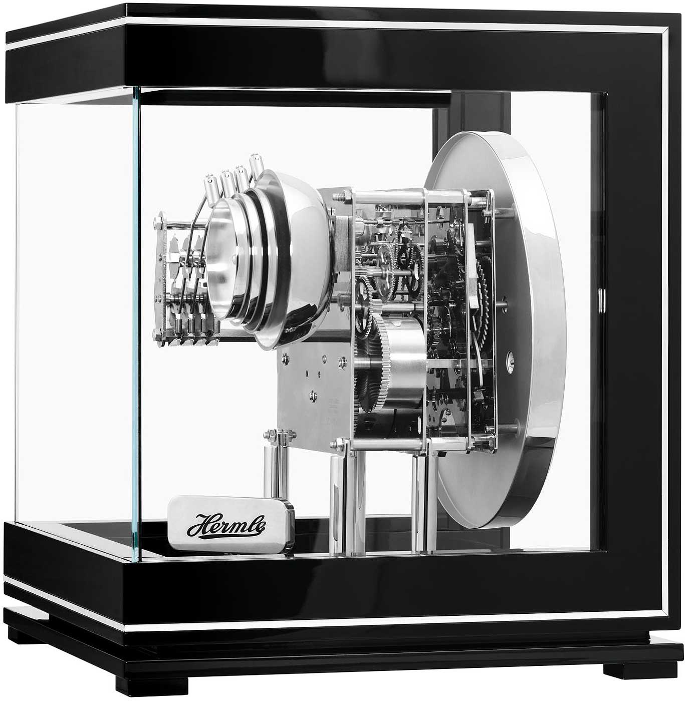 Tischuhr Schwarz 4/4 Westminster - Hermle Modell: 23058-740352