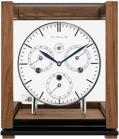 Tischuhr Nussbaum 4/4 Westminster - Hermle Modell: 23059-030352