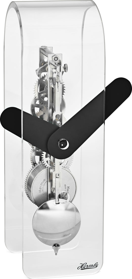 Hermle Acryluhr 23064-Y10721 - Nickel Werk