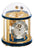 Hermle Tellurium Tourbillon Messing 23069-V30352 • Vergoldetes Tourbillon • Tellurium mit Mondphase