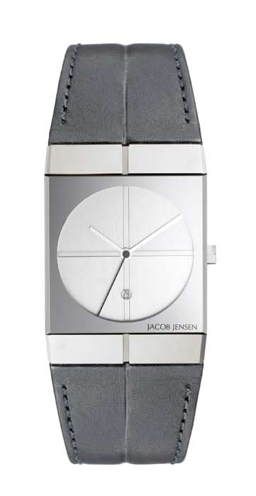 Jacob Jensen New 232 Unisex-Uhr • Ikonisches dänisches Design • Saphirglas