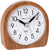 Atlanta Umweltfreundlicher Wecker • Holz-Optik • Ohne Ticken