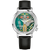 Bulova Accutron Spaceview 314 26A211 Herren Armbanduhr Grün • Stimmgabel-Kaliber Y230-Y4A • Saphirglas