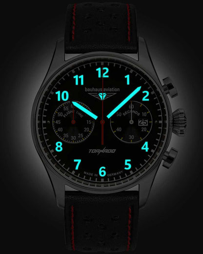 Bauhaus Aviation 2770-2 Herren Uhr • Chronograph • Made in Germany