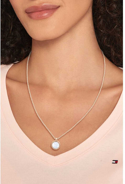 Halskette mit rundem Anhänger - Tommy Hilfiger Modell: 2780657