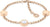 Tommy Hilfiger Armband mit Anhängern, goldfarbener Kette und ovalem Anhänger mit blauem Einsatz