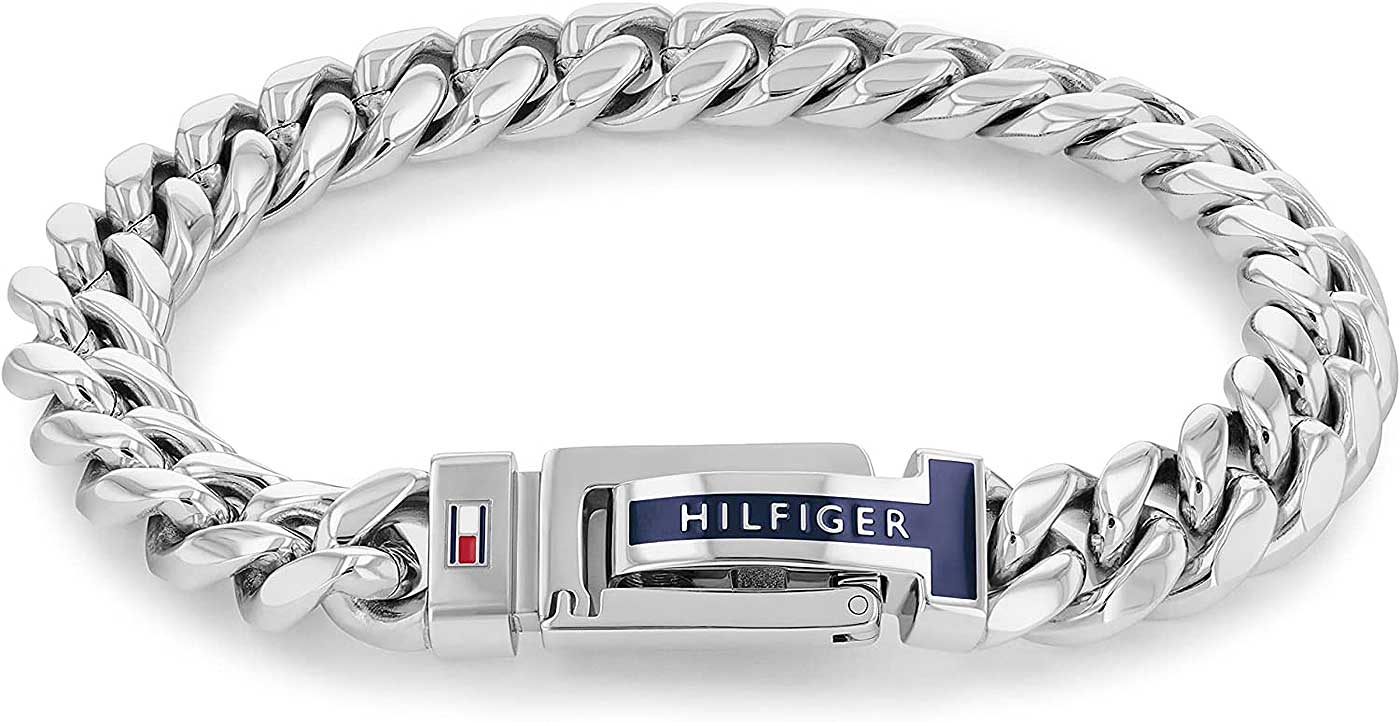 Armband aus Edelstahl Panzerkette für Herren Tommy Hilfiger 2790433