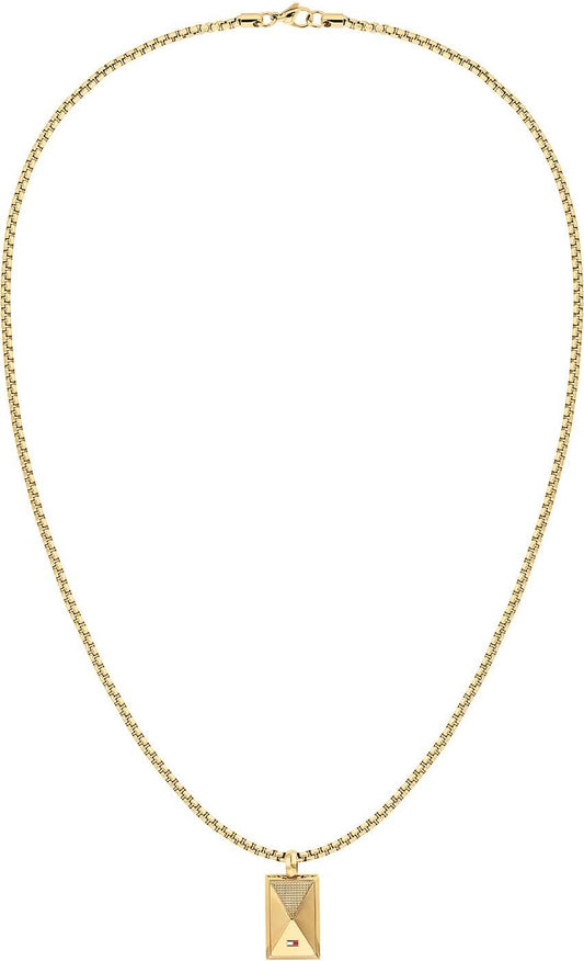 Venezianerkette mit Dog Tag Anhänger - Tommy Hilfiger Modell: 2790565