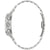 Bulova Herrenarmbanduhr: Edelstahlarmband mit Gliedern und seitlicher Krone