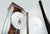 Kieninger Wanduhr 63,5x20,5x10 cm Holz • Multifunktionszifferblatt • Edles Nussbaumholz
