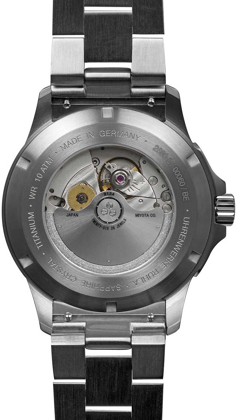 Bauhaus Aviation 2860M-5 Herren Uhr • Automatik • Saphirglas