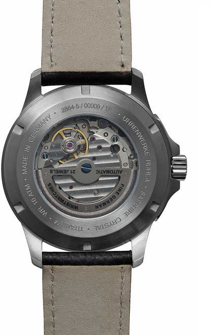 Bauhaus Aviation 2864-5 Herren Uhr • Automatik • Saphirglas