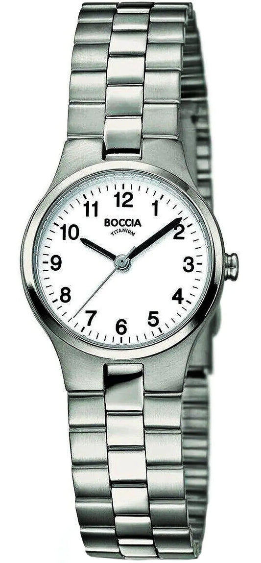 Boccia 3082-06 Damen Uhr • Reines Titan • Allergikerfreundlich
