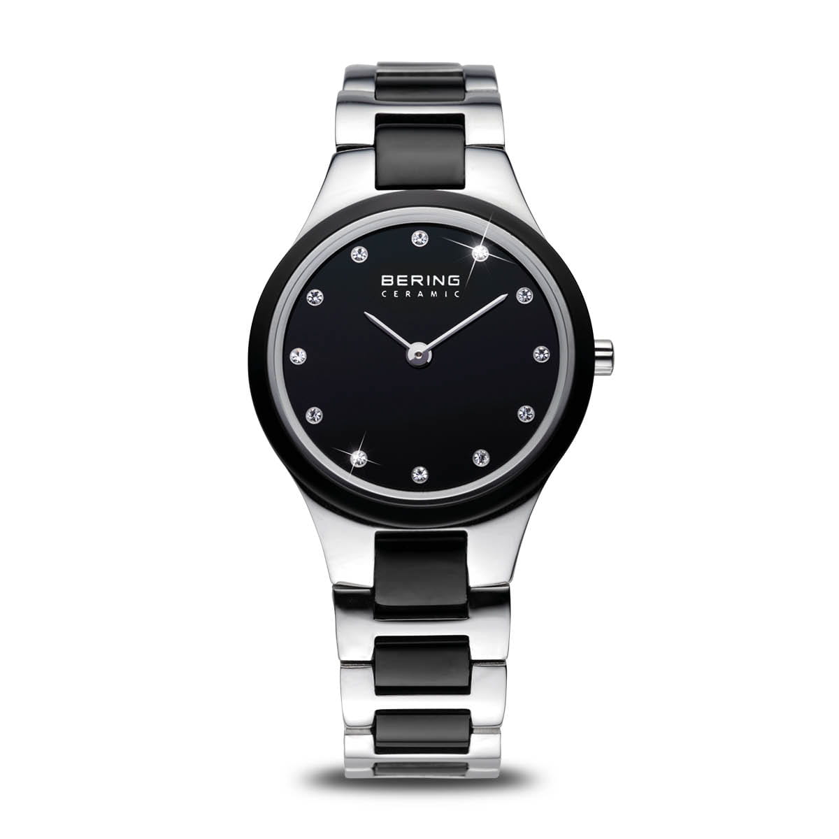 Bering Ceramic 32327-742 Damenuhr Schwarz • Saphirglas • Hochtech-Keramik-Armband