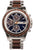 Holzkern Koh Mak 9010631007140 Herren-Chronograph Solar Blau • Solarwerk Epson VR43 • Walnussholz & echter Marmor