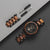 Holzkern San Francisco Herren Automatikuhr Schwarz • Zebranoholz & Ahornholz • Miyota Automatikwerk, Bild 3